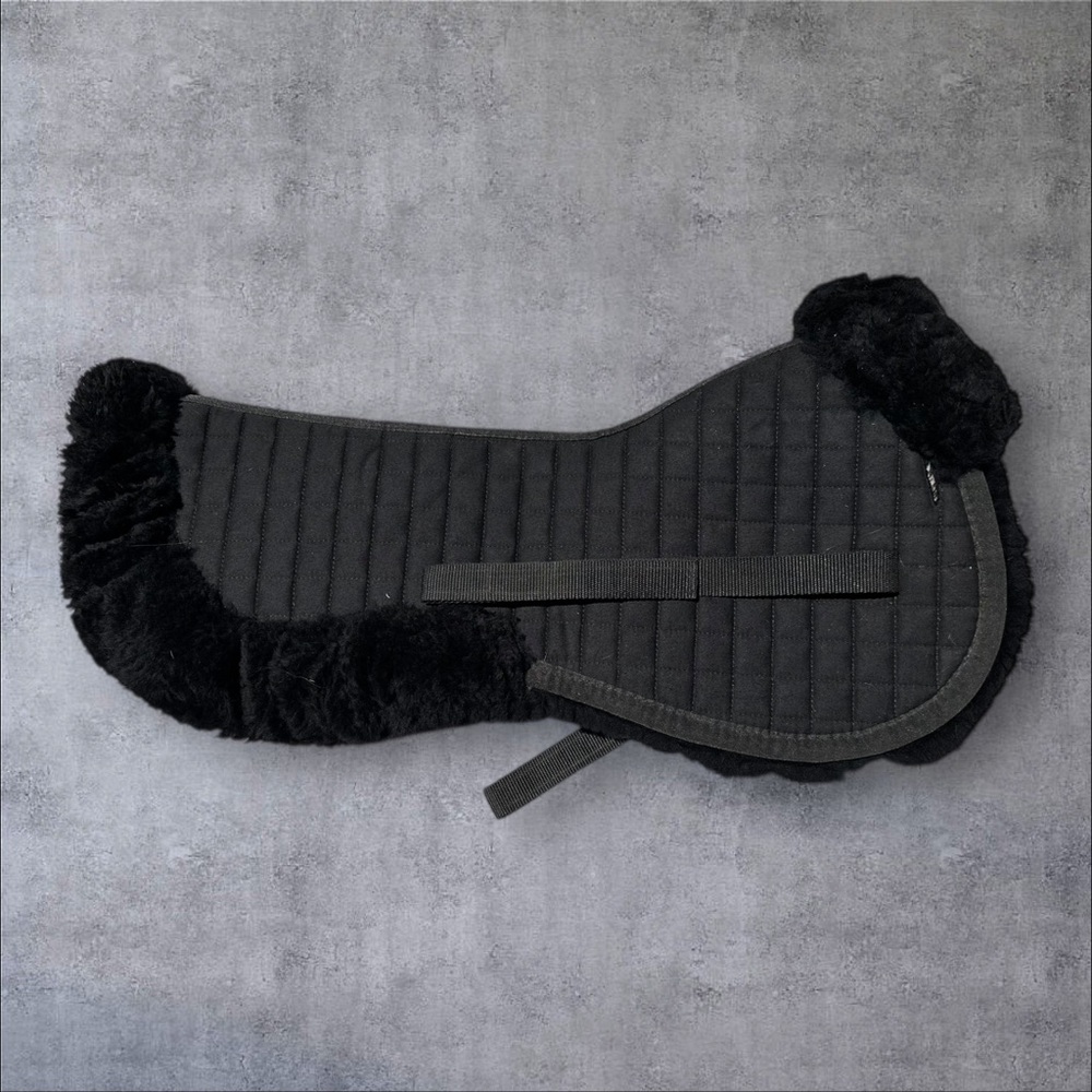 Lemieux Sheepskin Black Half Pad